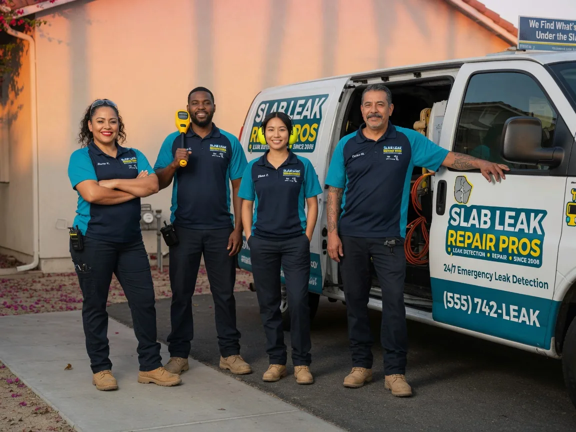 Slab Leak Repair company in Johnsonville, IL